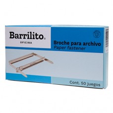 BROCHE BARRILITO P/ARCHIVO 946 8 CM.