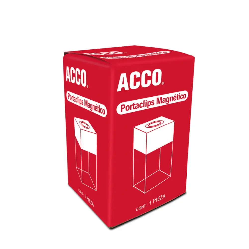 PORTA CLIPS ACCO IMANTADO