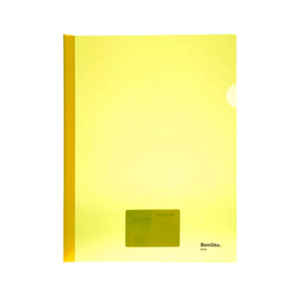 FOLDER BARRILITO C/COSTILLA QC1A AMARIL PTE. C/12