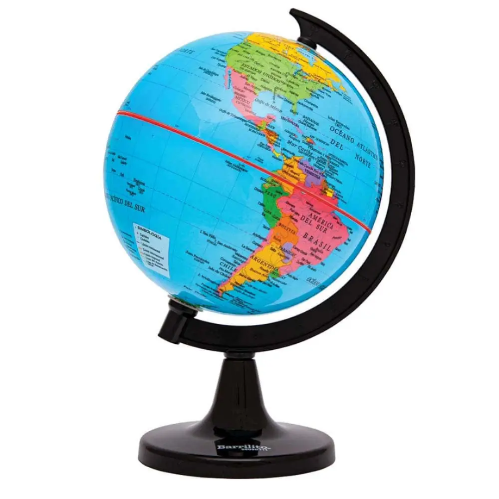 GLOBO TERRAQUEO BARRILITO 8609GT14 MEDIANO