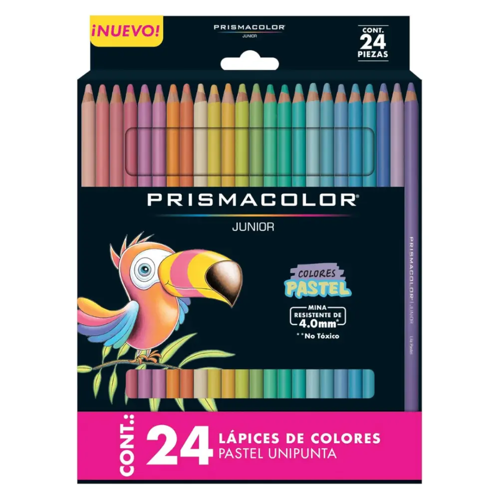 COLORES PRISMACOLOR JUNIOR PASTEL C/24