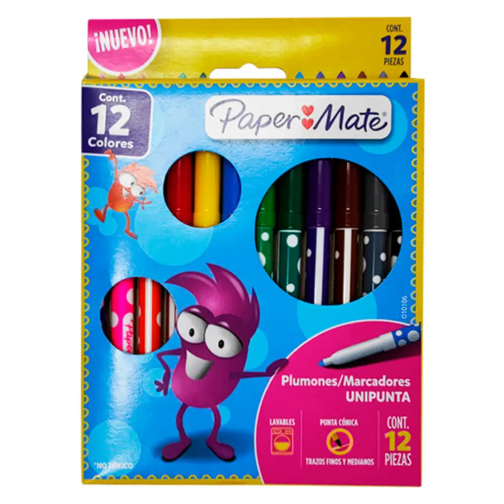 PLUMON PAPER MATE CON 12 PZAS