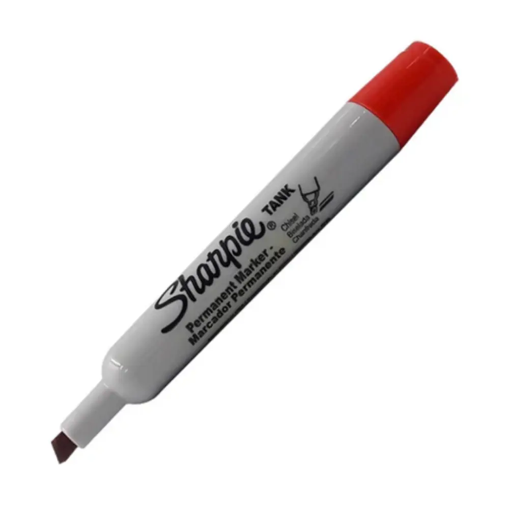MARCADOR SHARPIE TANK PERMANENTE ROJO