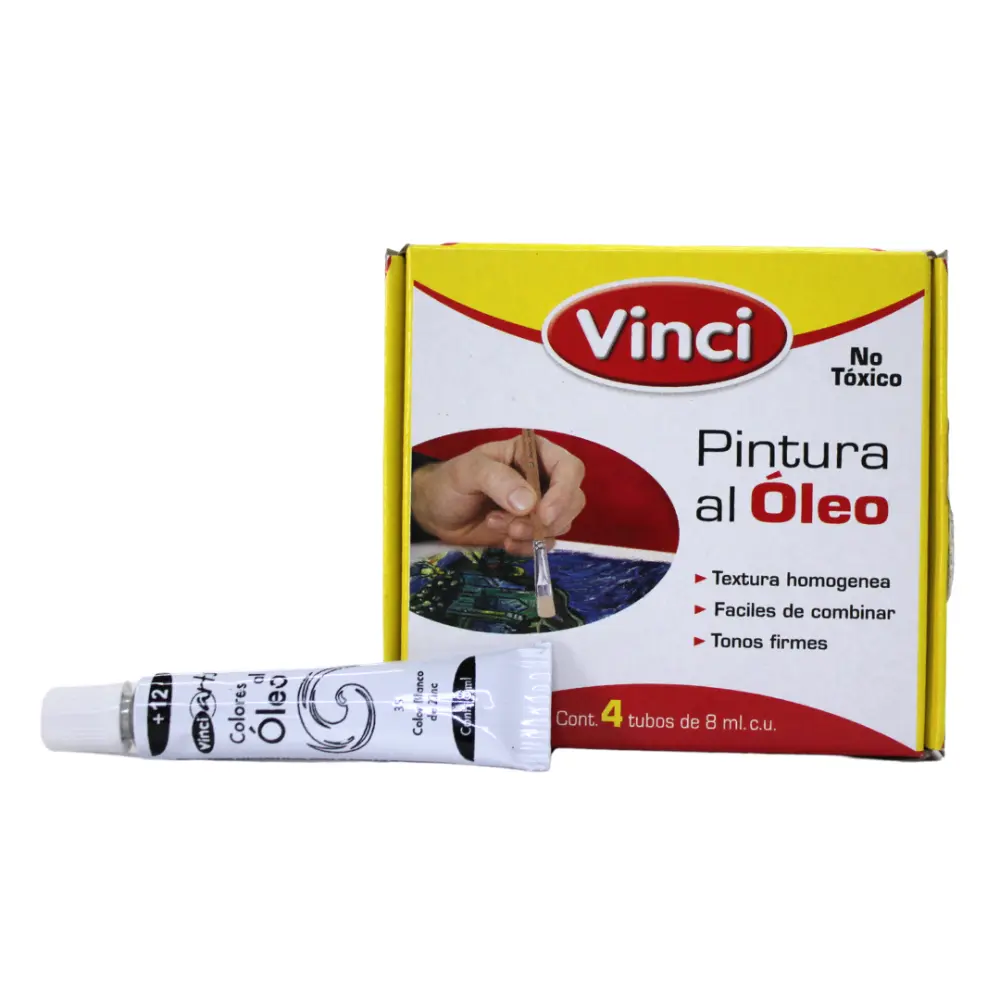 PINTURA VINCI OLEO 8CC #35 BLANCO Z
