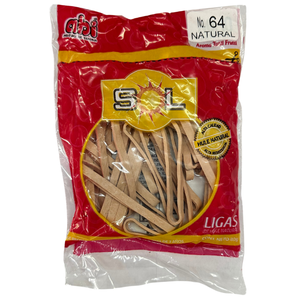 LIGA SOL NATURAL NO. 64 C/80 GRS.