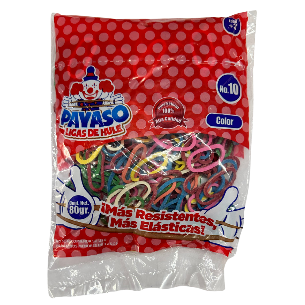 LIGA PAYASO/SOL COLORES #10  C/80 GMS.