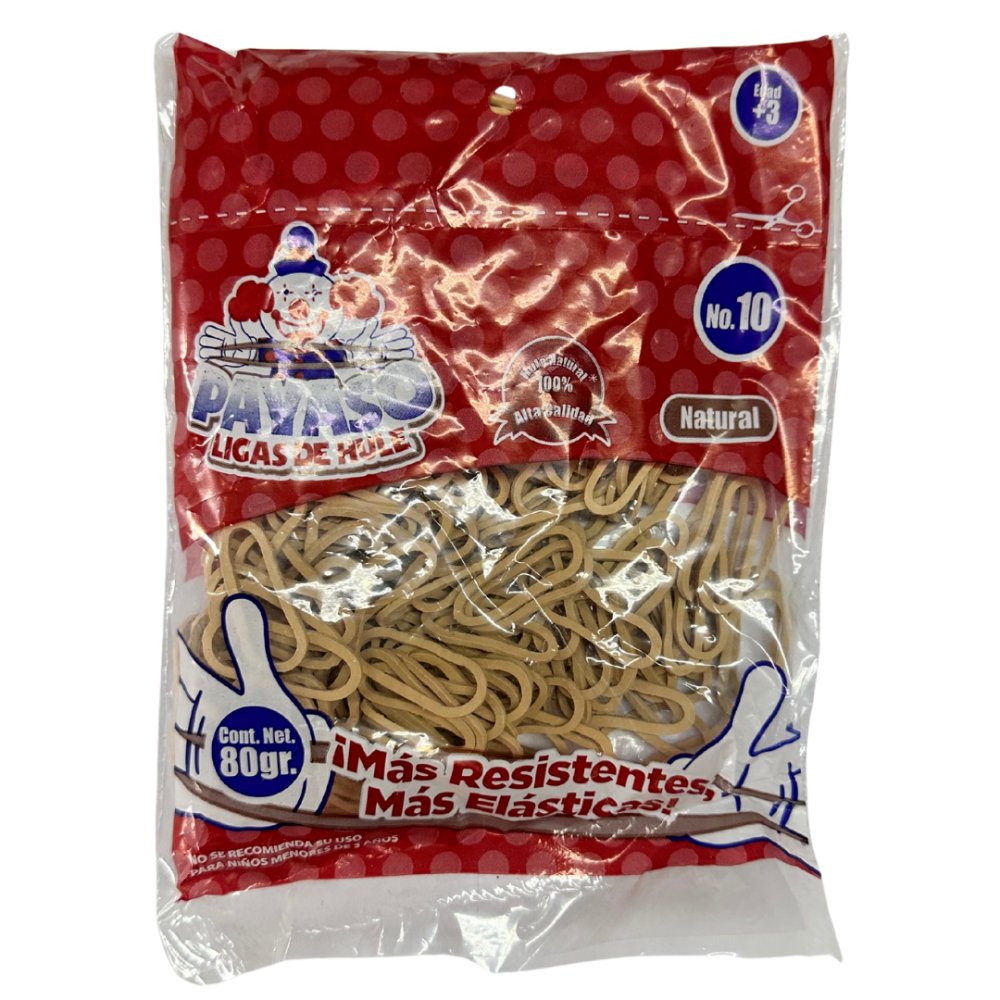 LIGA NATURAL PAYASO C/80 GRS. #10