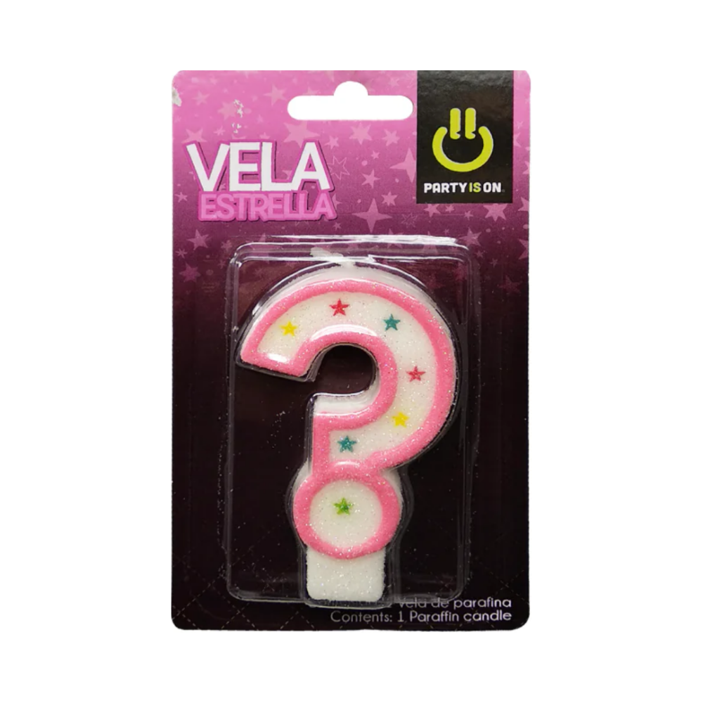 VELA ROSA SIGNO INTERROGACION