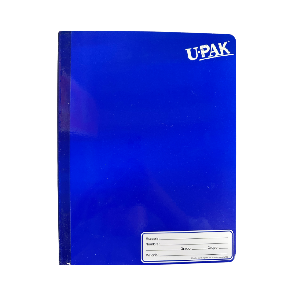 CUADERNO COSIDO U-PAK PROFESIONAL 100 H. CUADRO 7 MM.