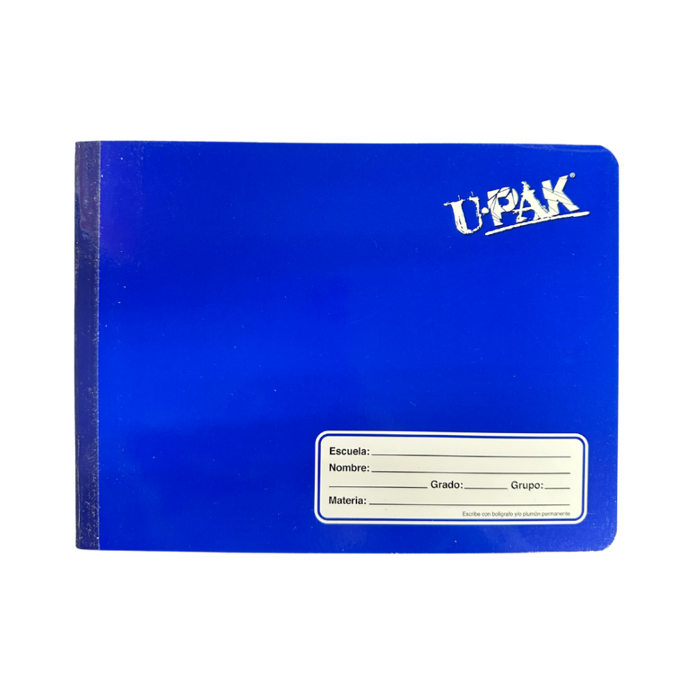 CUADERNO COSIDO U-PAK ITALIANO 100 H. RAYA