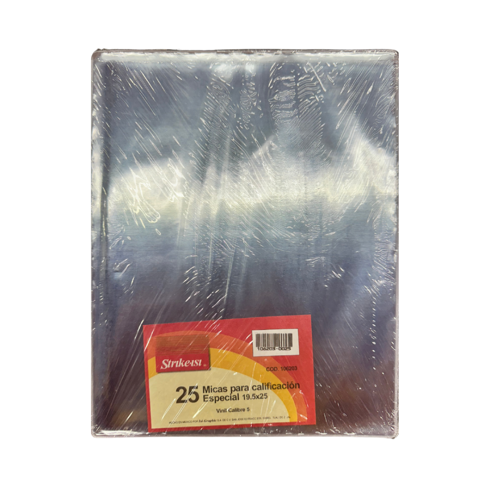 MICA VINIL CALIF. ESPECIAL STRIKE ISI 6203 19.5X25 PTE. C/25
