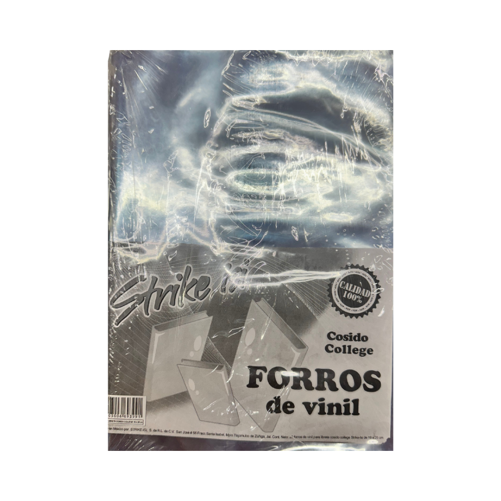 FORRO VINIL P/PROF. COSIDO STRIKE ISI PTE. C/25 PZAS.