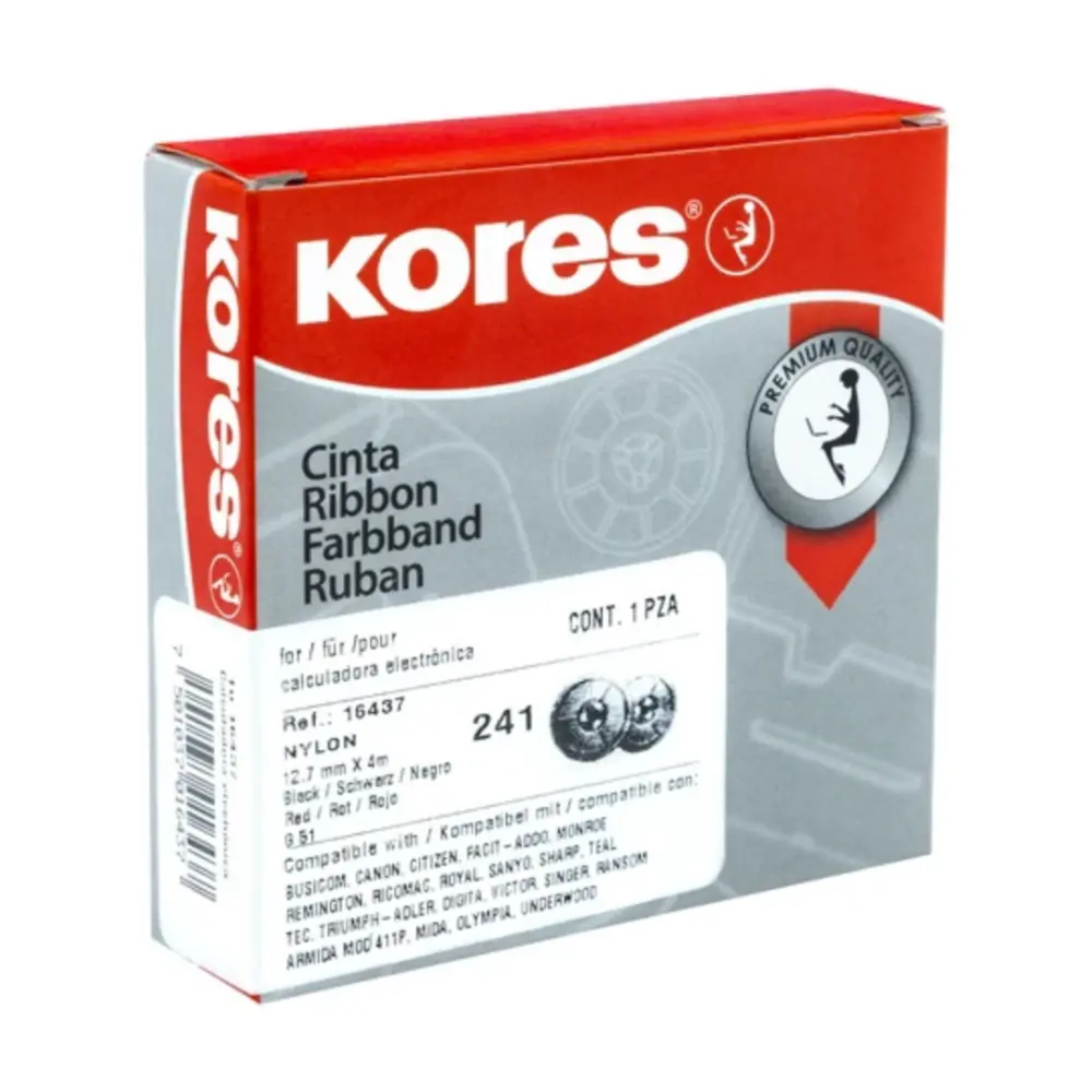 CINTA 241 KORES SECRETARY P/CALCULADORA