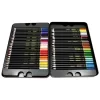 COLORES KORES TRIANGULAR C/50 PZAS. ESTUCHE DE METAL - Imagen 2