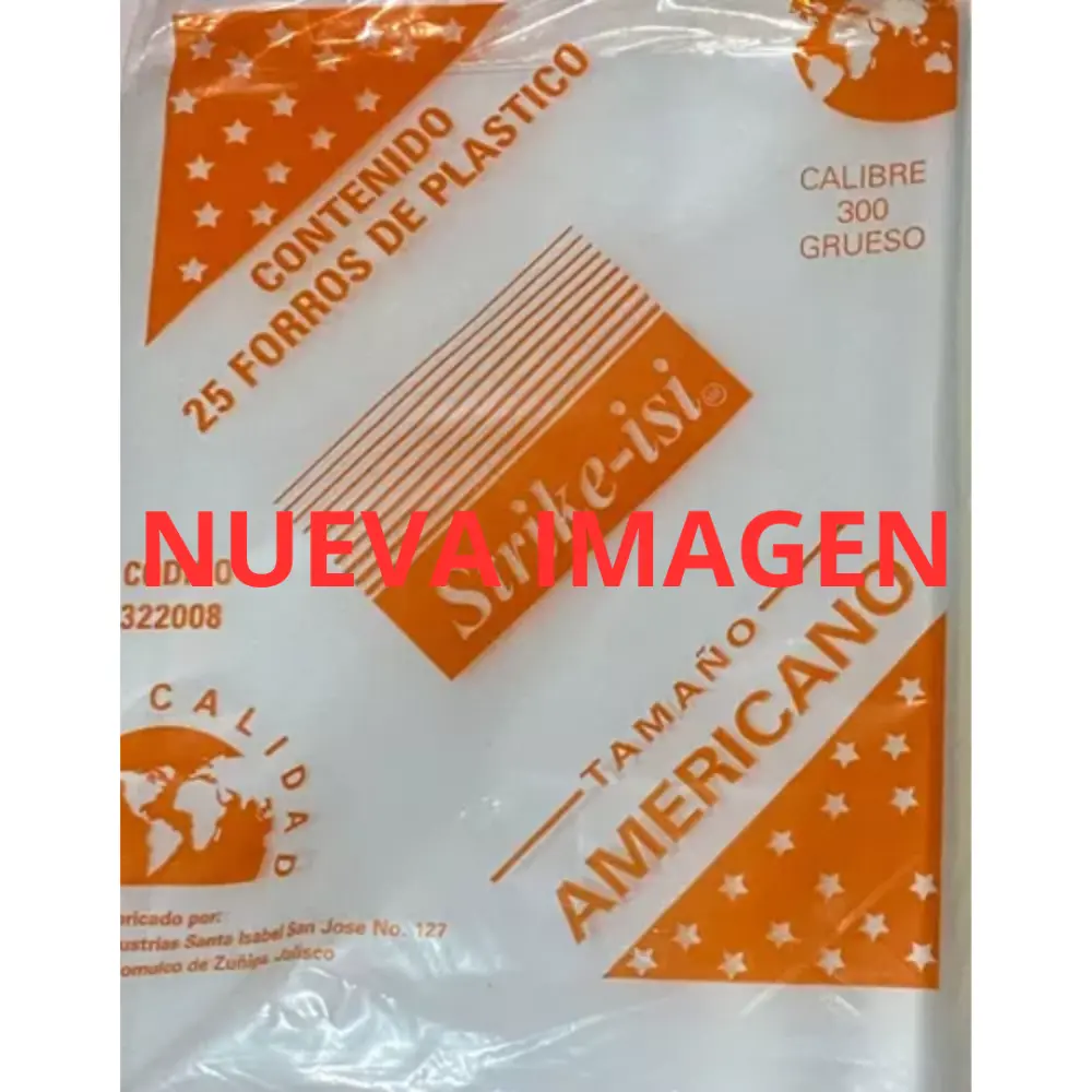 FORRO STRIKE POLIE PROF T/AMERICANO C/25 PZAS