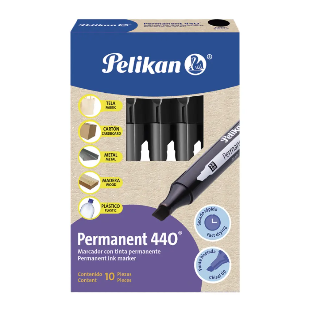 MARCADOR PELIKAN PERMANENTE NEGRO