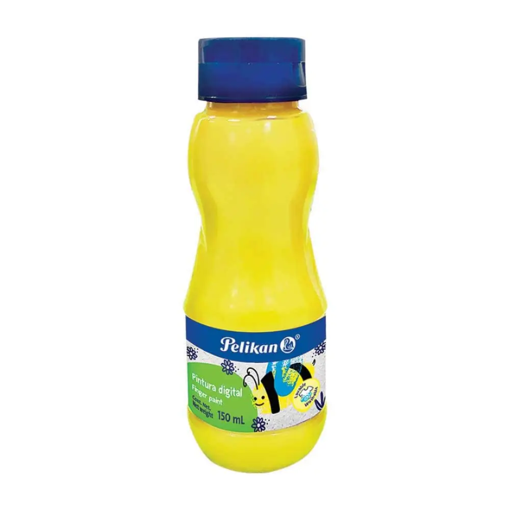 PINTURA DIGITAL PELIKAN 150 ML. AMARILLO