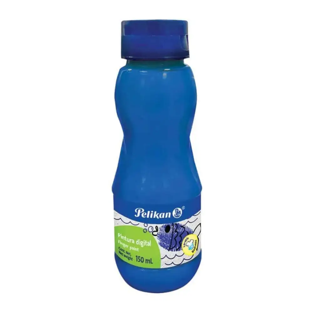 PINTURA DIGITAL PELIKAN 150 ML. AZUL