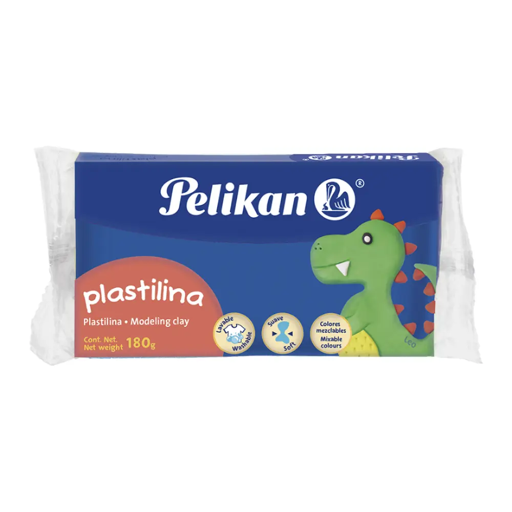 PLASTILINA PELIKAN BARRA 180 GRS. AZUL MARINO
