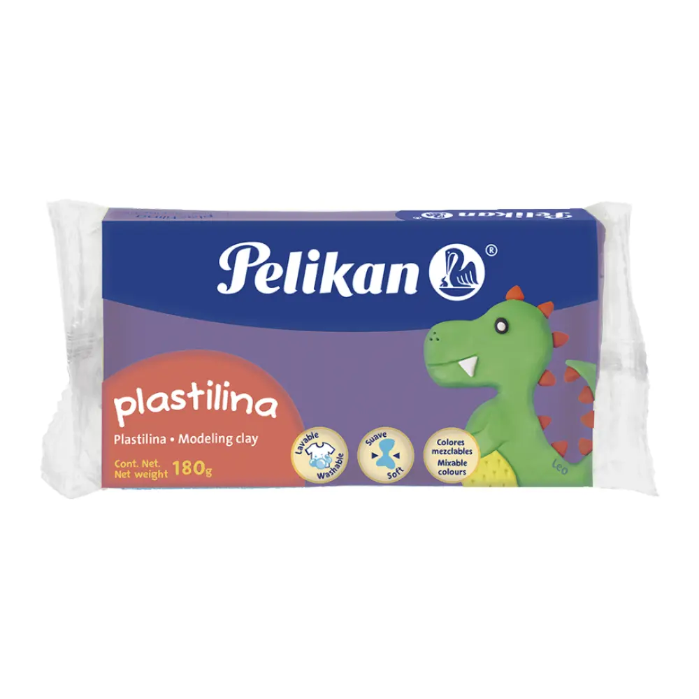 PLASTILINA PELIKAN BARRA 180 GRS. VIOLETA