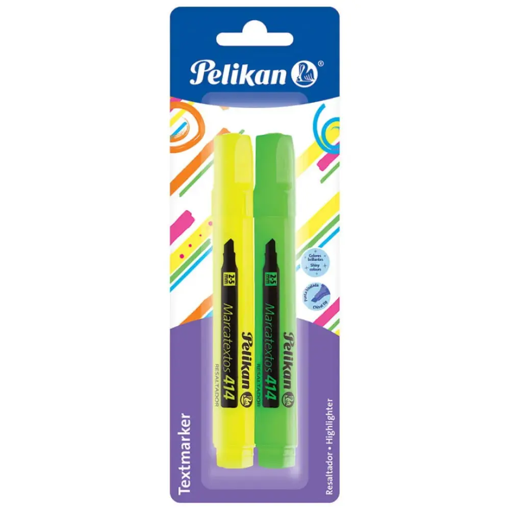 MARCATEXTOS PELIKAN 714 BLISTER C/2 PZAS.