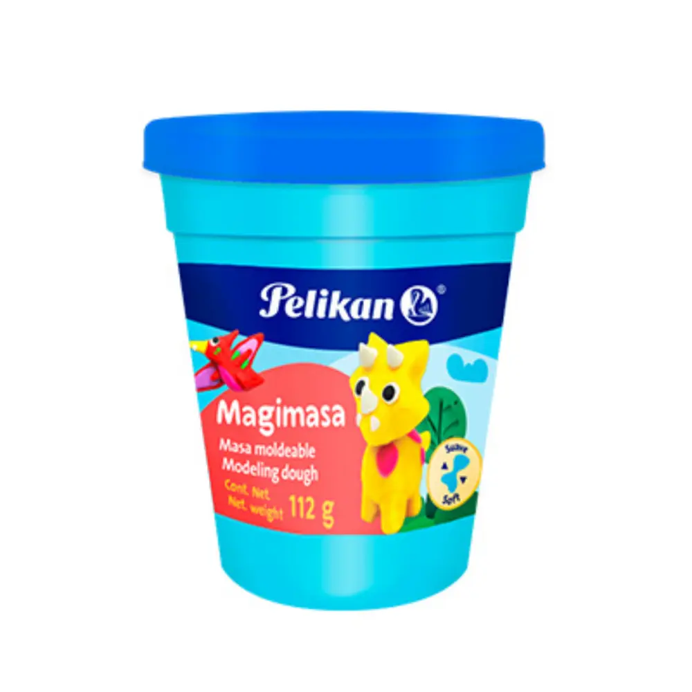 MASA MOLDEABLE PELIKAN 112 GR. AZUL CLARO