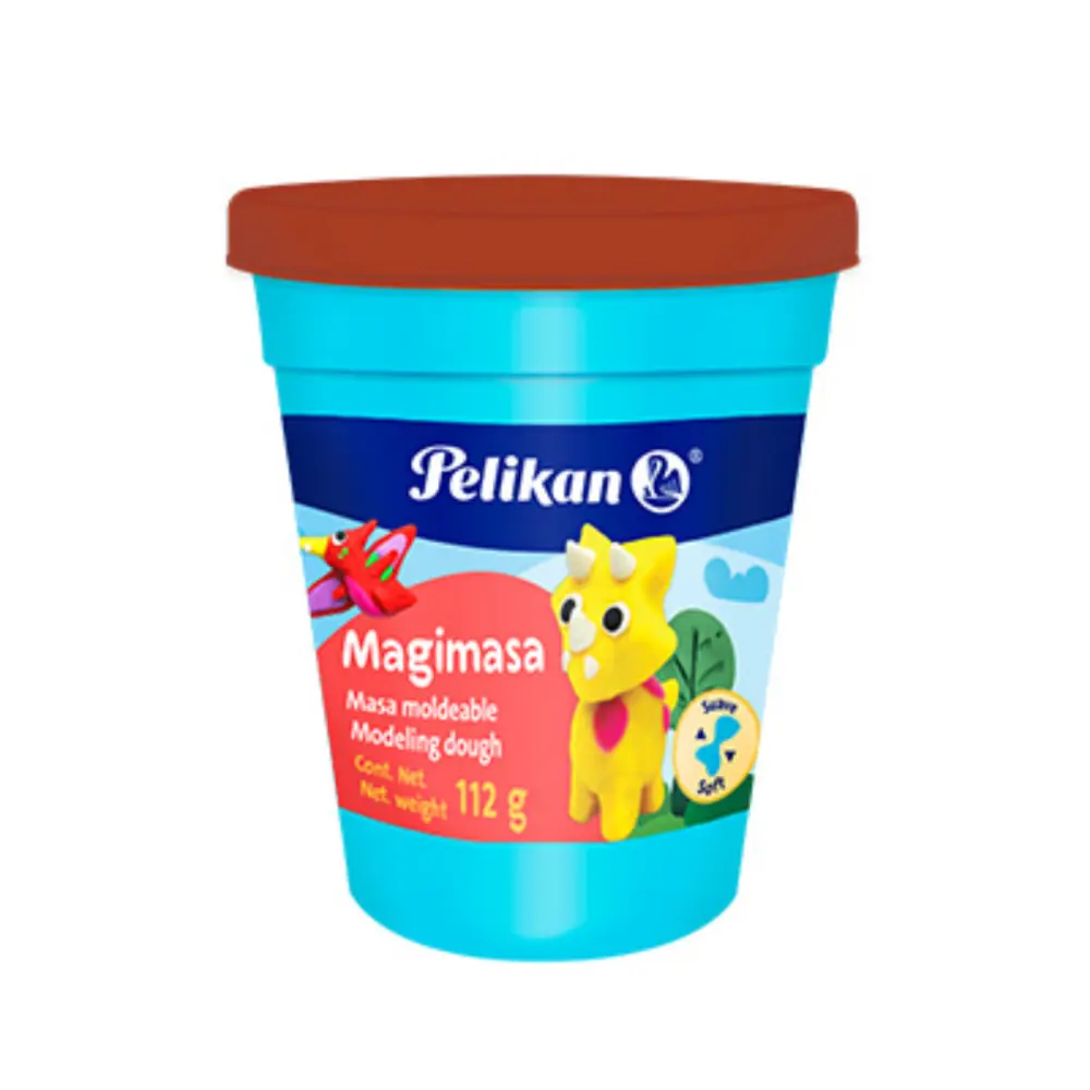 MASA MOLDEABLE PELIKAN 112 GR. CAFE
