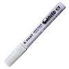 MARCADOR PILOT METALICO PUNTO MEDIANO BLANCO