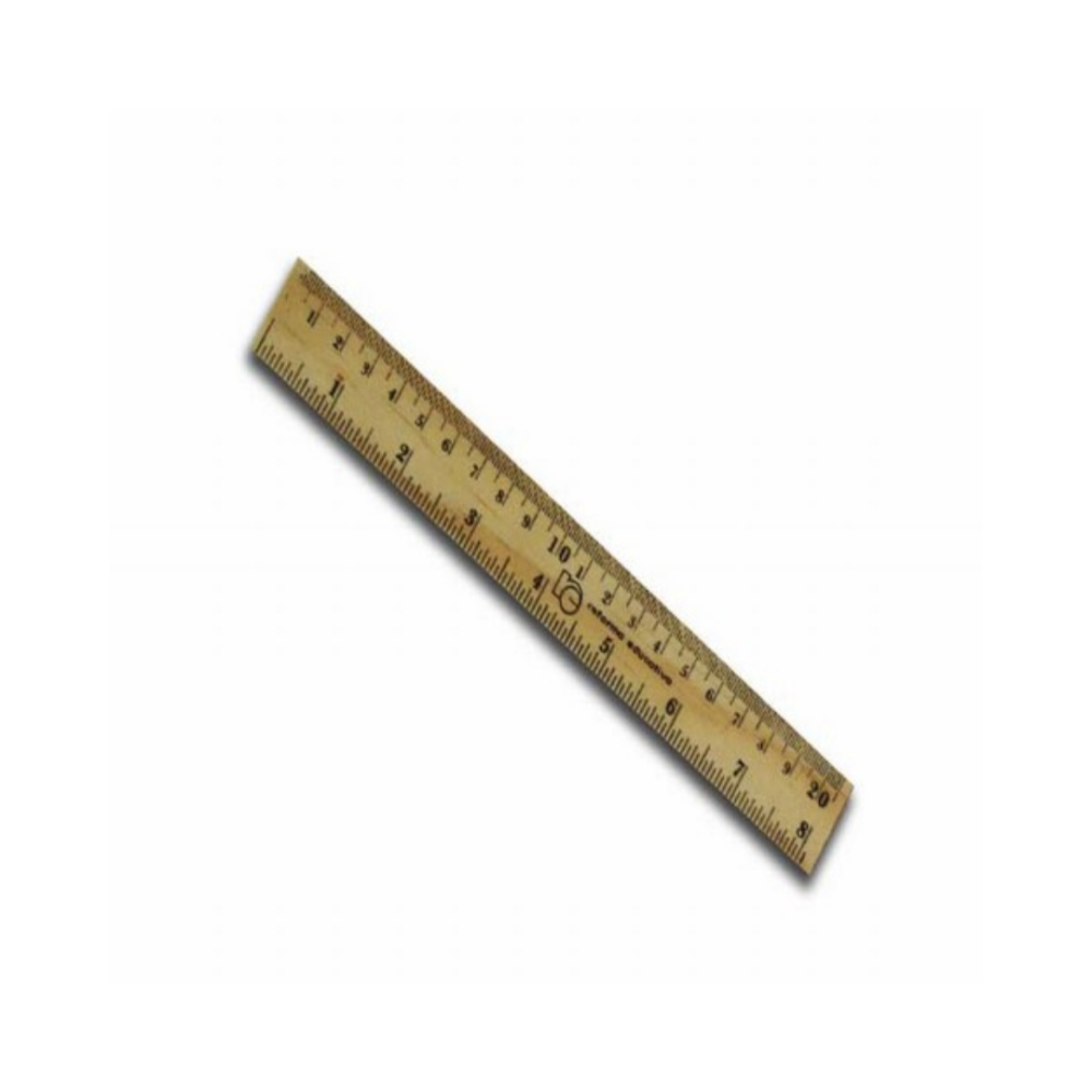 REGLA MADERA PLANA REF. EDUCATIVA 20 CMS.