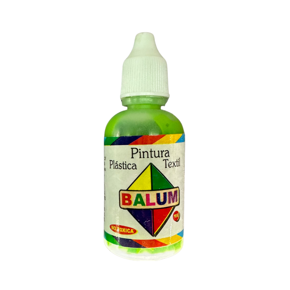 PINTURA PLASTICA MOD.009  VERDE LIMON