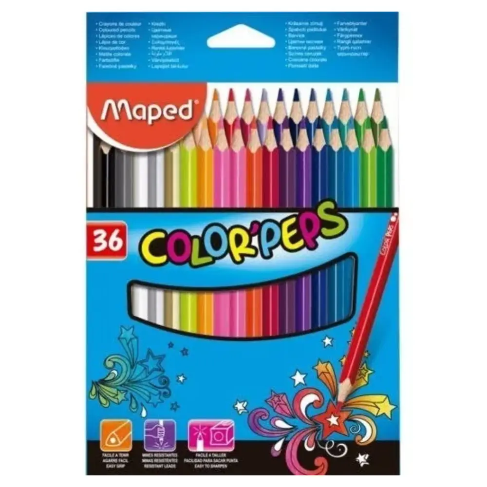 COLORES MAPED COLORPEPS  C/36 PZAS.