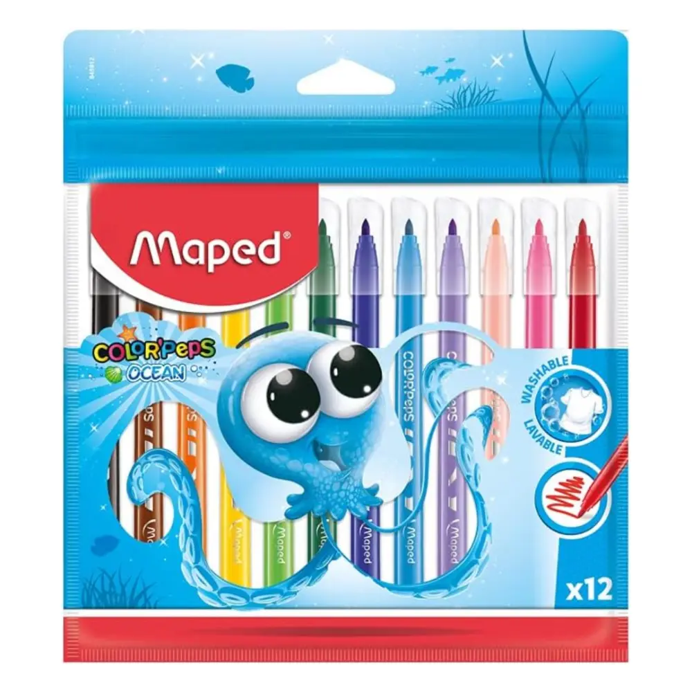 PLUMON MAPED COLORPEPS OCEAN PTE. C/12 PZAS