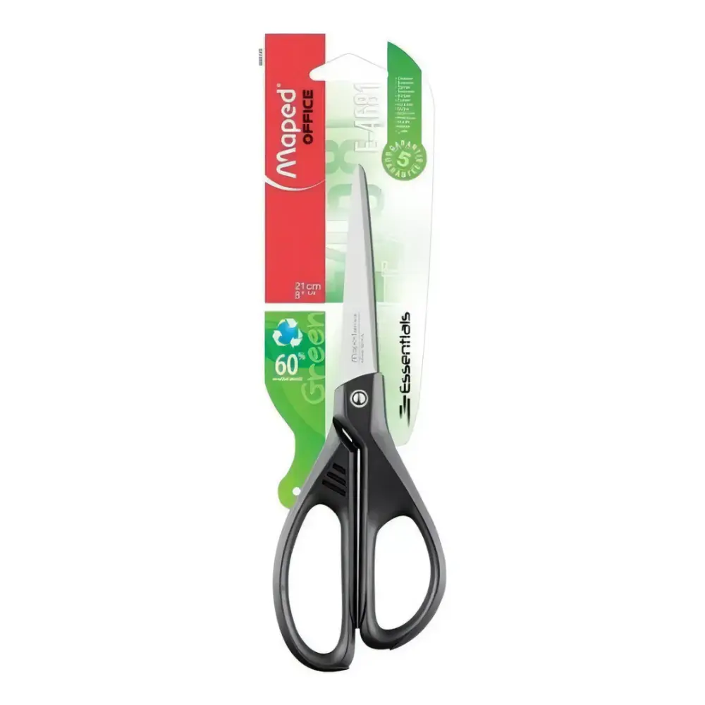 TIJERA MAPED ESSENTIALS GREEN 21 CMS.