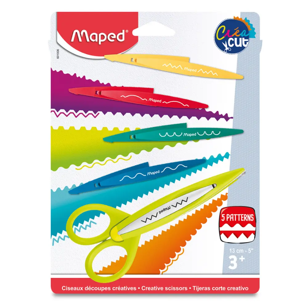 TIJERA MAPED CORTE CREATIVO C/5 REP