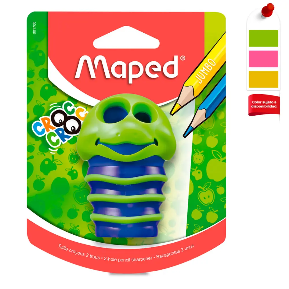 SACAPUNTAS MAPED CROC CROC C/DEPOSIT