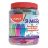 SACAPUNTAS MAPED SHAKER 2 ORIFICIOS BOTE C/12 PZAS.