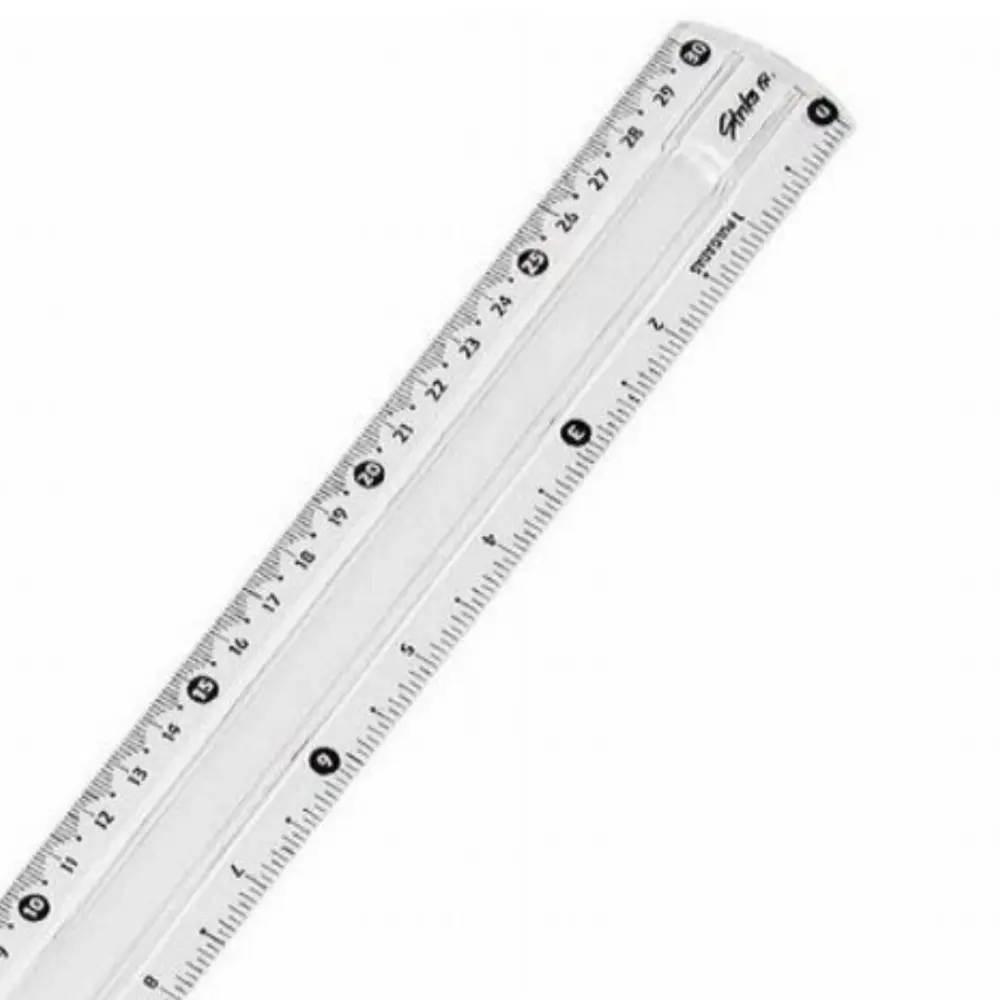REGLA STRIKE ISI 1014 DE 30 CM PLASTICO