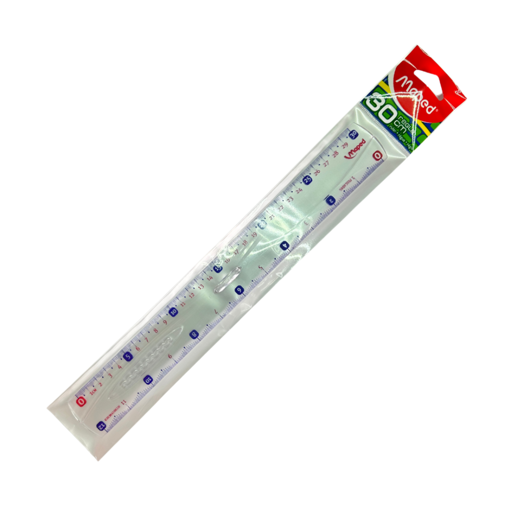 REGLA MAPED POWER CLIP C/ASA 30 CM