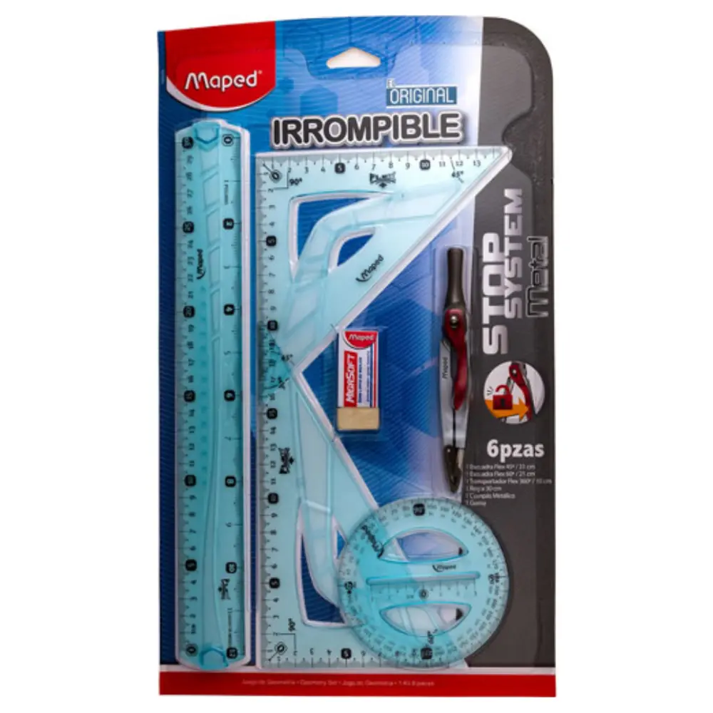JUEGO GEOMETRICO MAPED STOP SYSTEM PROFESIONAL