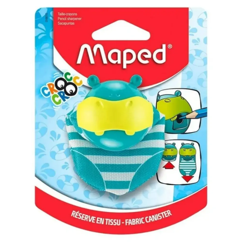 SACAPUNTAS MAPED CROC CROC HIPO
