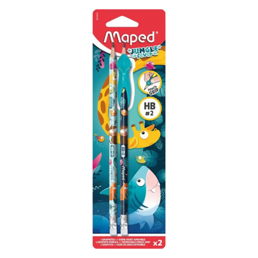 LAPIZ MAPED JUNGLE BLISTER C/2 PZAS.