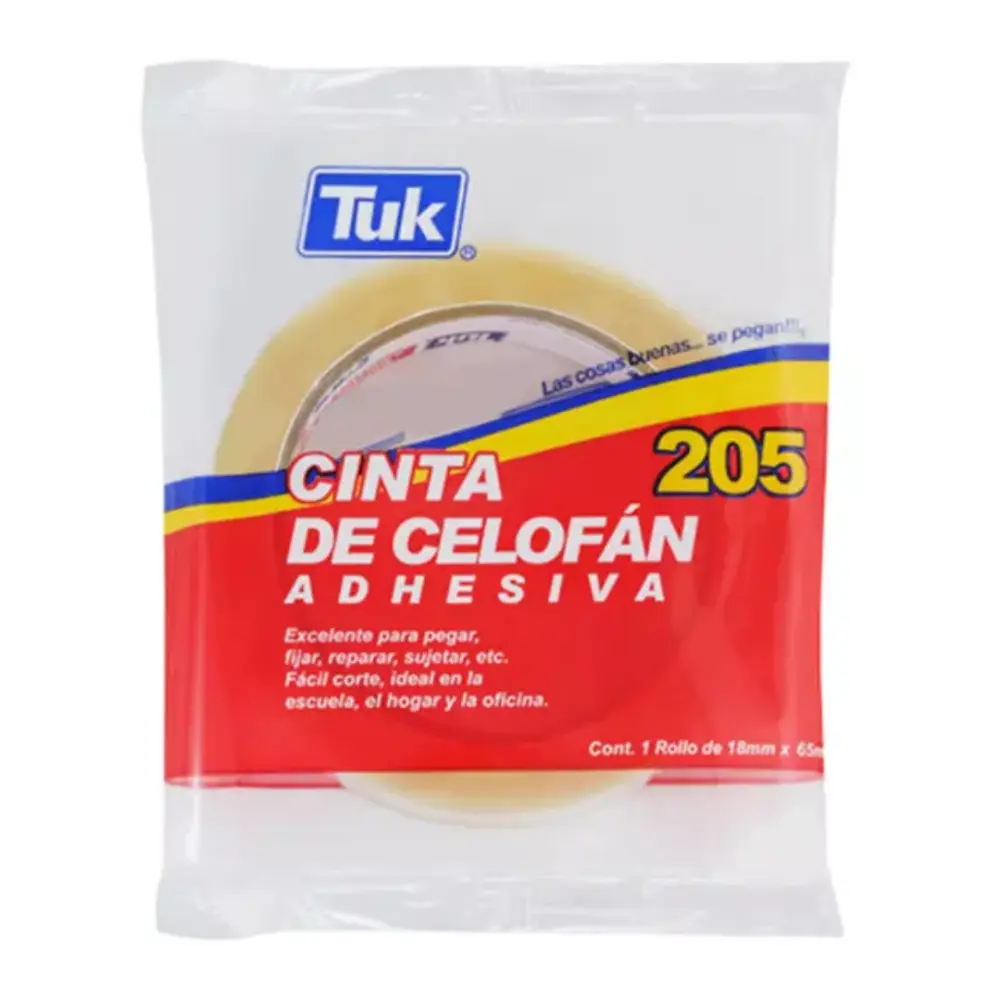 CINTA TUK 18X65 CELOFAN C-260530/205
