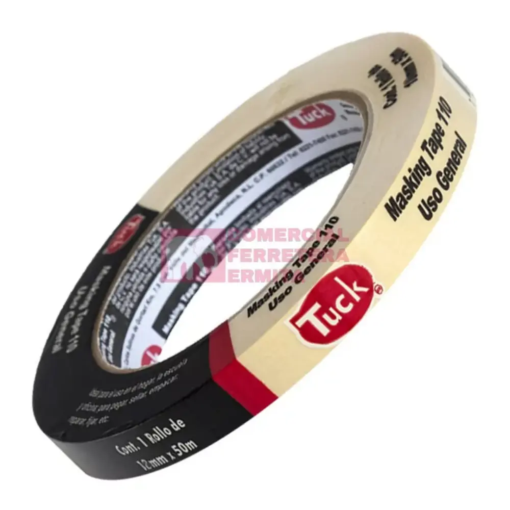 CINTA MASKING TAPE TUK 110 12X50 MTS
