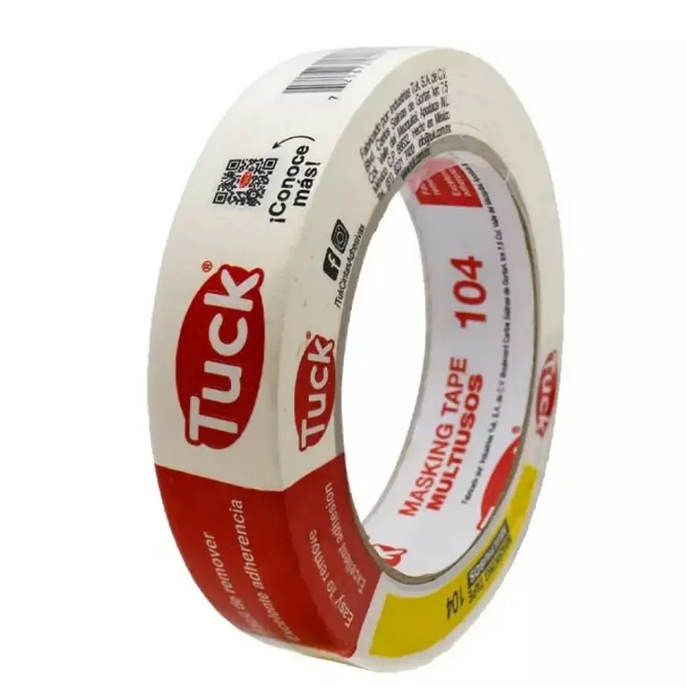 CINTA MASKING TAPE TUK 104 36X50 MTS USO GENERAL