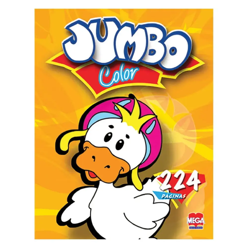 LIBRO P/COLOREAR JUMBO COLOR HEMMA