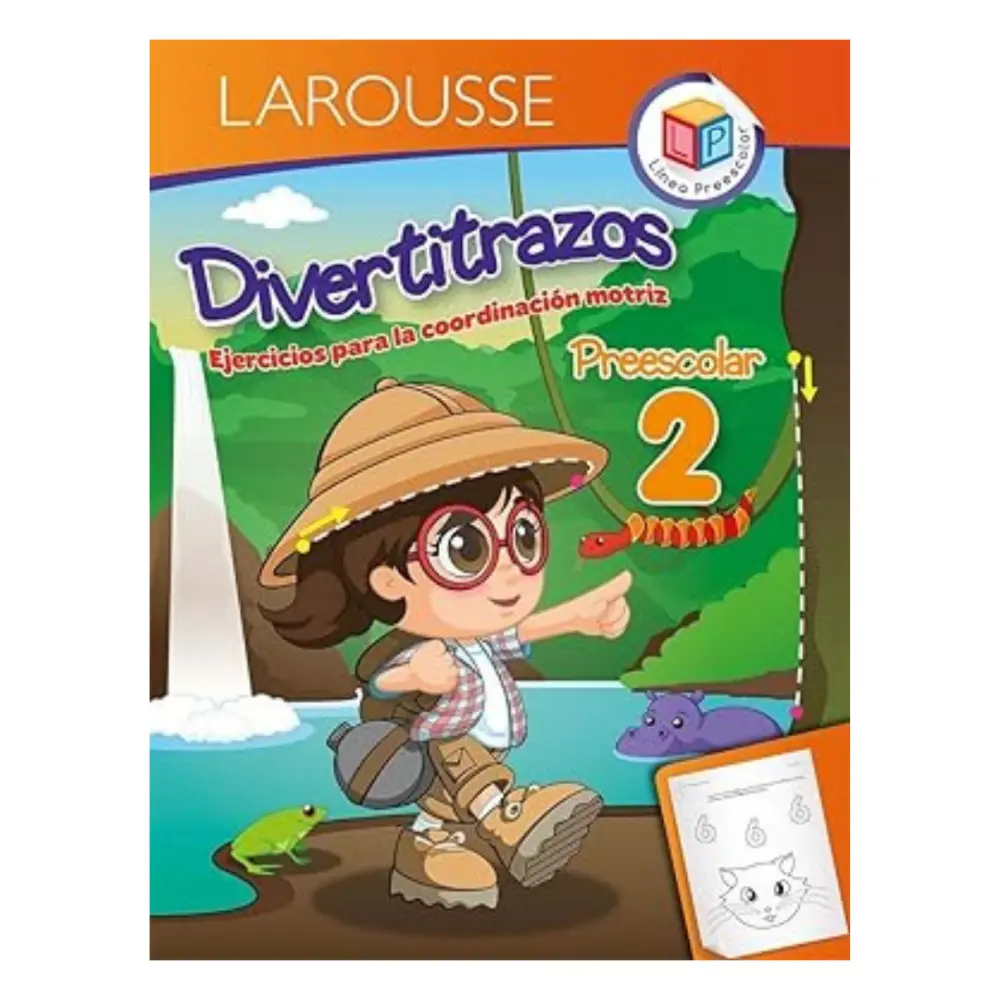 LIBRO DE EJERCICIOS LAROUSSE DIVERTITRAZOS NO.2