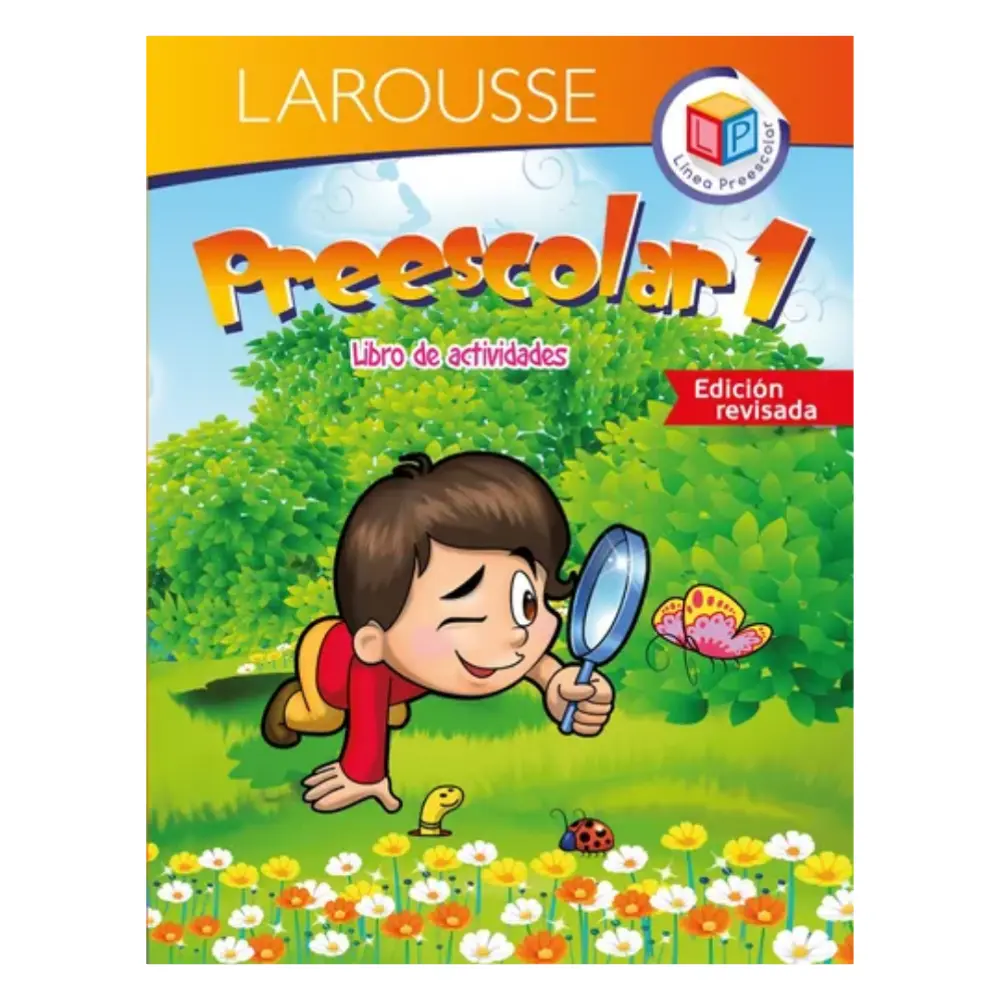 LIBRO PARA COLOREAR PREESCOLAR 1 LAROUSSE
