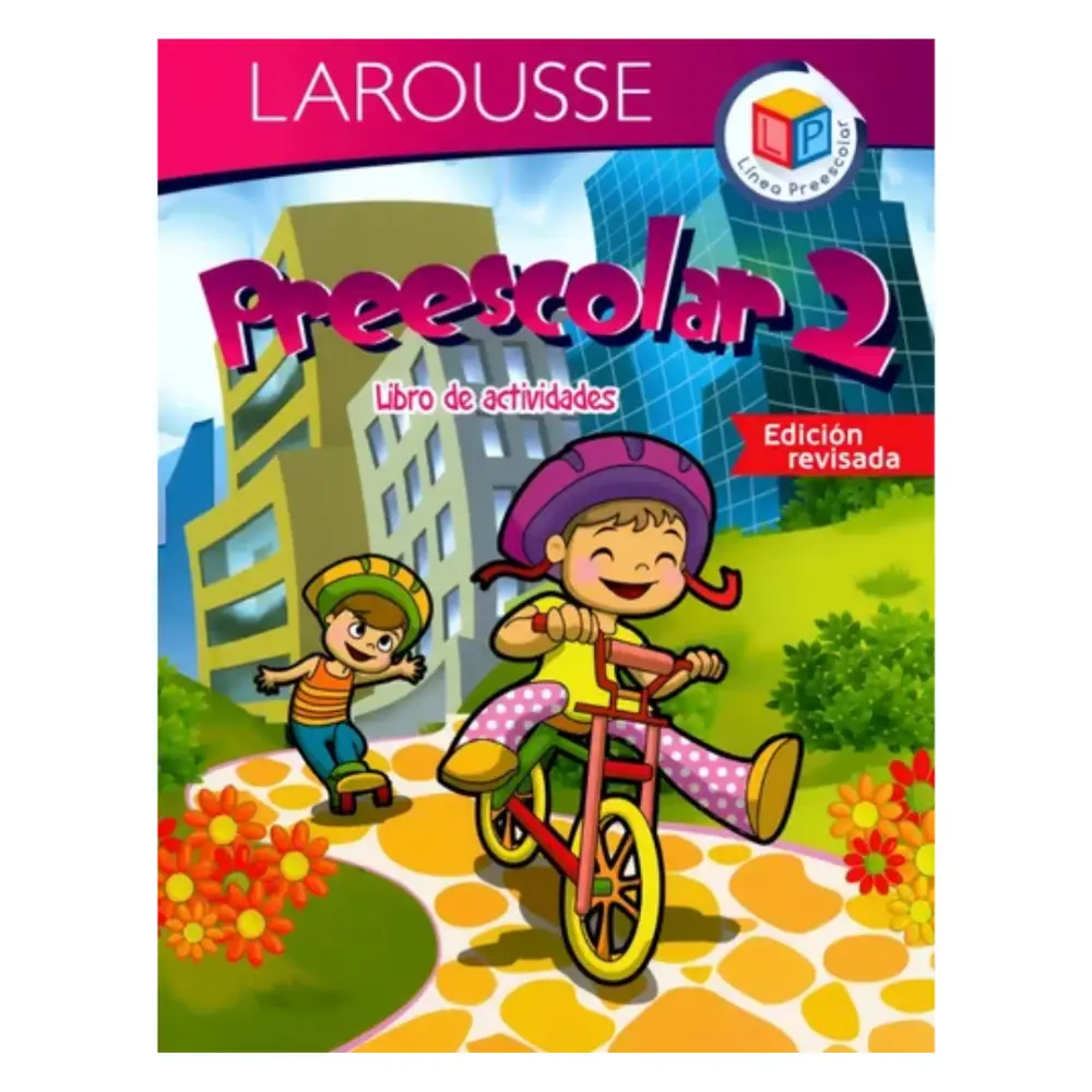 LIBRO PARA COLOREAR PREESCOLAR 2 LAROUSSE
