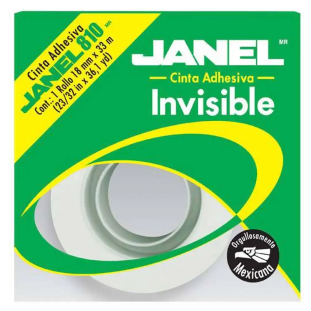 CINTA MAGICA 810 JANEL 18X33 MTS.