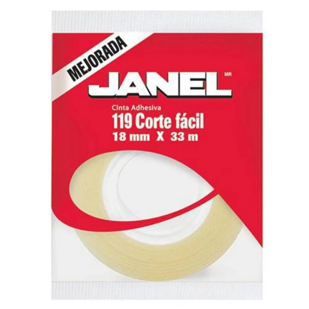 CINTA 119 CORTE FACIL JANEL 18X33 MTS.